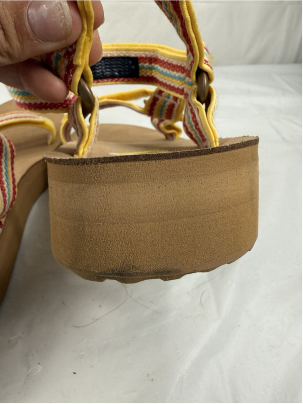 Teva Midform Universal Woven Sandals Coconut/Tanzine Women's Size 9 Medium - Picture 15 of 16
